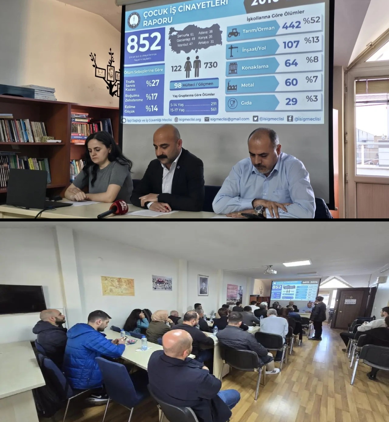 TMMOB Makina MO Gebze İlçe Temsilciliği: 2025 yılında Kocaeli’nde 49 işçi iş cinayetlerinde hayatını kaybetti